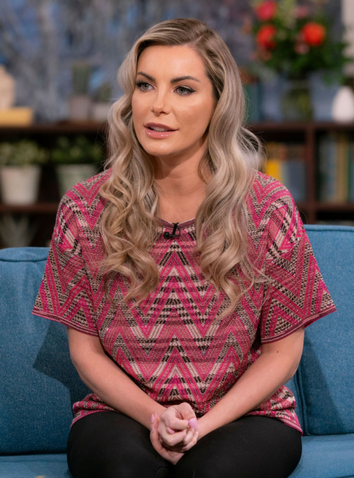 Crystal Hefner at This Morning TV Show in London, February 2024 1