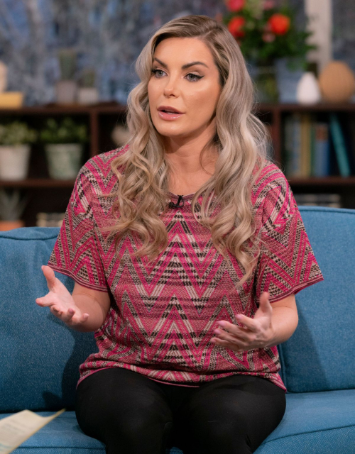 Crystal Hefner at This Morning TV Show in London, February 2024 4