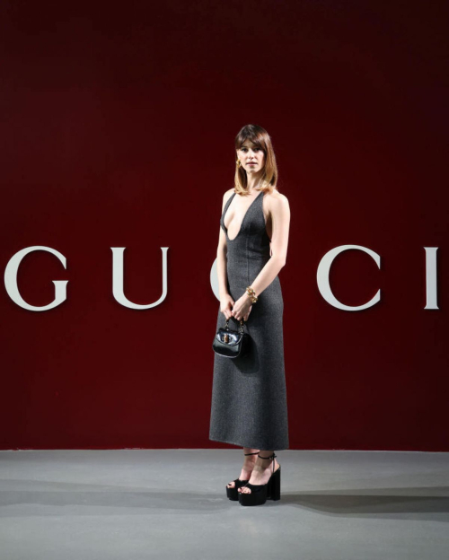 Daisy Edgar-Jones at Gucci Women’s Fall/Winter 2024 Fashion Show in Milan, February 2024 2