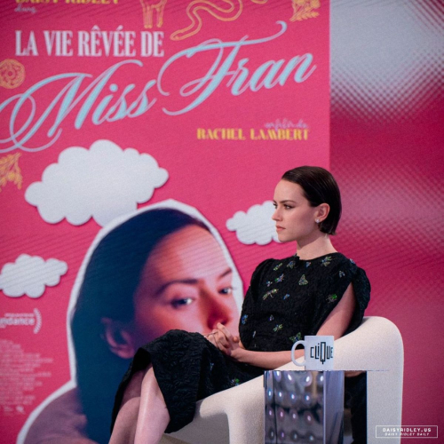 Daisy Ridley at Clique Talk Show in Paris, January 2024 1