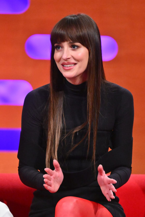 Dakota Johnson at The Graham Norton Show in London, February 2024 3