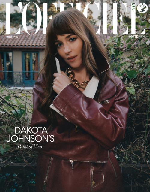 Dakota Johnson for L’Officiel Magazine, March 2024