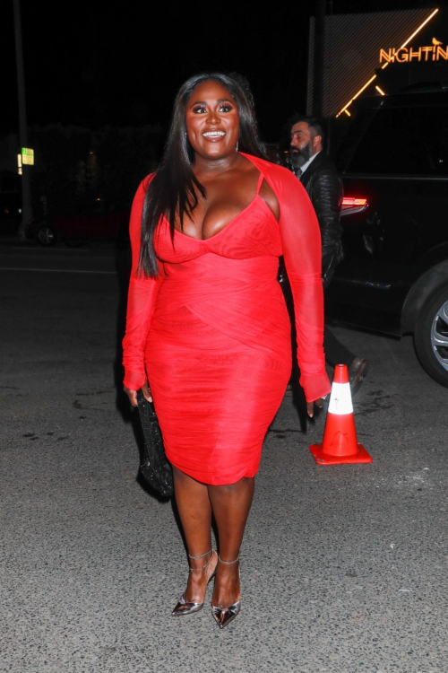 Danielle Brooks Arrives at Private Event at Catch Steak Los Angeles, February 2024 1