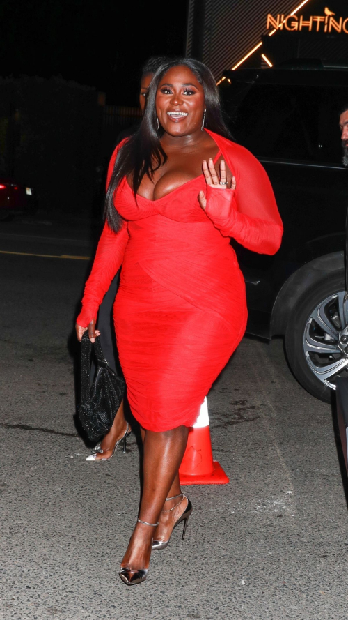 Danielle Brooks Arrives at Private Event at Catch Steak Los Angeles, February 2024 2