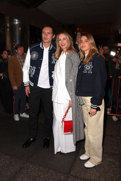 Dee Ocleppo and Constanza Pera Arrive at Tommy Hilfiger Show, February 2024