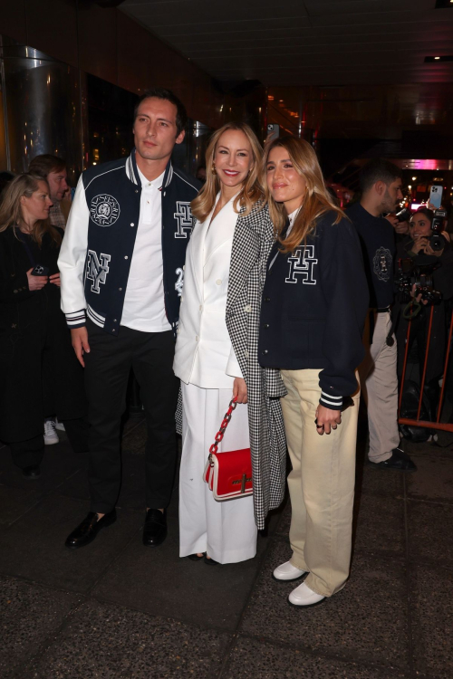 Dee Ocleppo and Constanza Pera Arrive at Tommy Hilfiger Show, February 2024 1