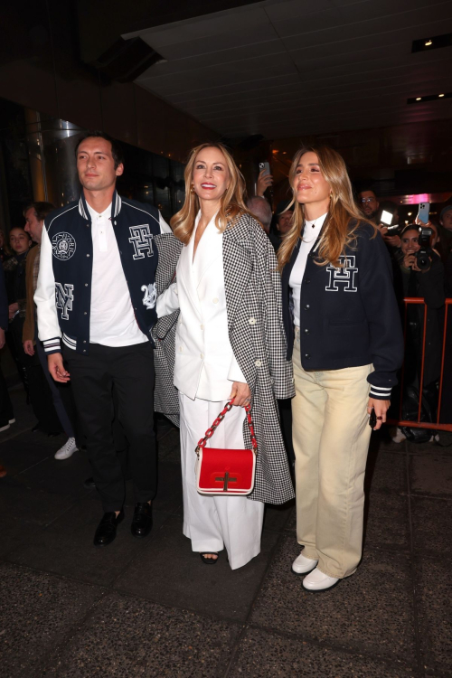 Dee Ocleppo and Constanza Pera Arrive at Tommy Hilfiger Show, February 2024 3