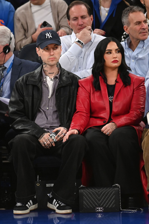 Demi Lovato at Knicks Game in New York, February 2024 5