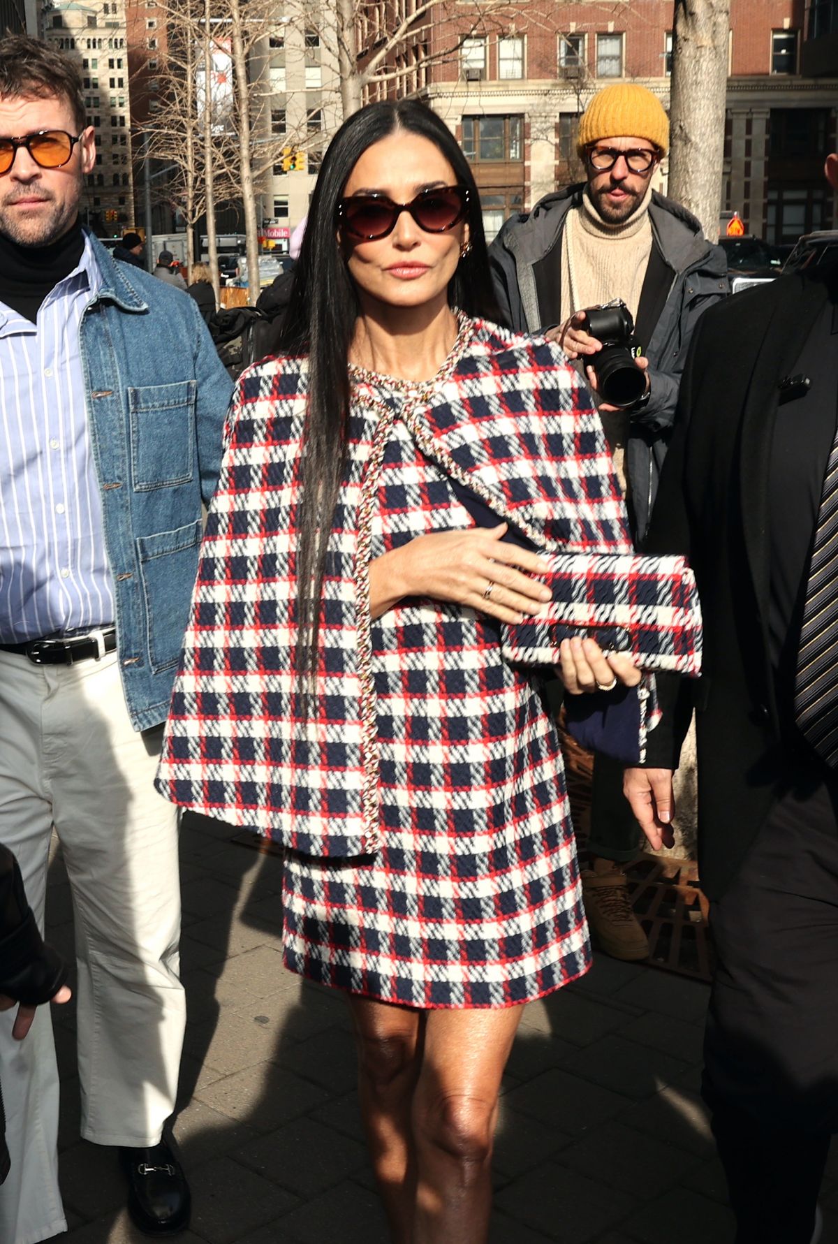 Demi Moore at Carolina Herrera Show, February 2024