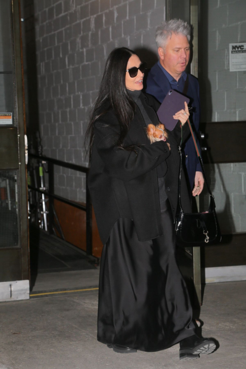 Demi Moore at Industria Williamsburg Photo Studio, February 2024 4