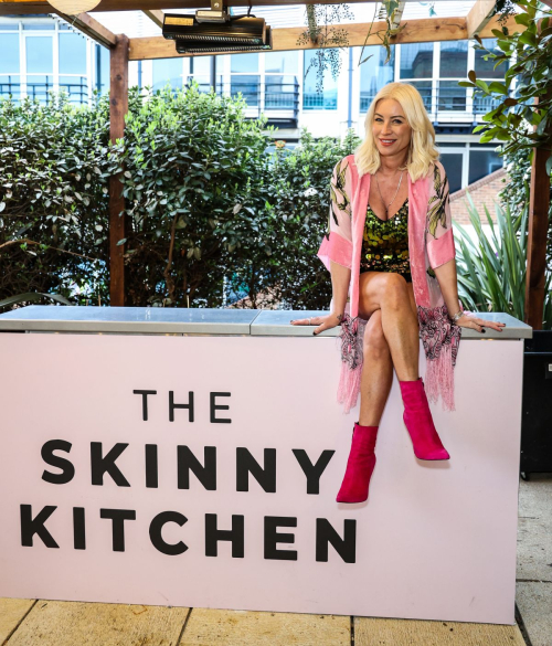 Denise Van Outen at The Skinny Kitchen in London, February 2024 1