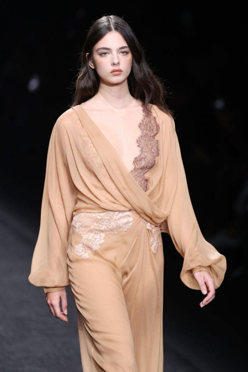 Deva Cassel at Alberta Ferretti Fashion Show Milan Fashion Week, February 2024 3