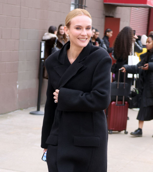 Diane Kruger Arrives at Jason Wu Show at NYFW, February 2024 3