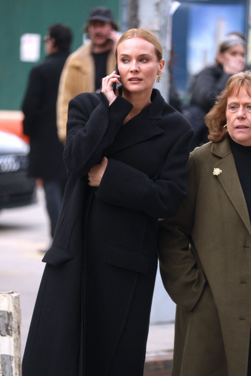 Diane Kruger Arrives at Jason Wu Show at NYFW, February 2024 6