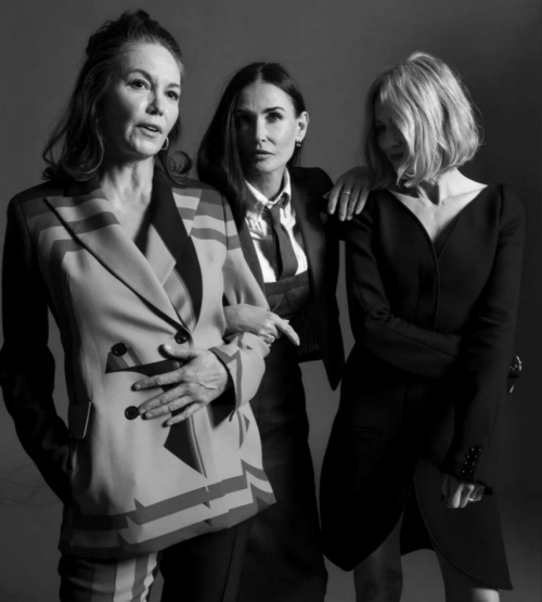 Diane Lane, Chloe Sevigny, Naomi Watts, Demi Moore and Calista Flockhart for NY Times, 2024 6