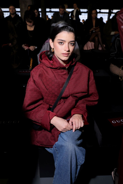 Dixie D'Amelio at Gucci Fashion Show, February 2024