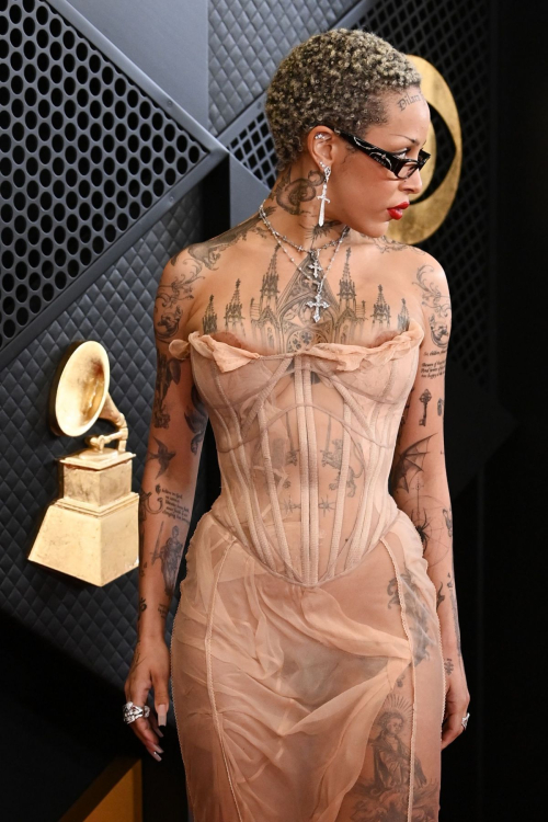 Doja Cat at 66th Grammy Awards in Los Angeles, February 2024