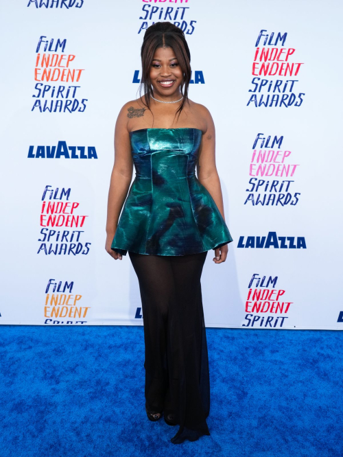 Dominique Fishback at Film Independent Spirit Awards in Santa Monica, February 2024