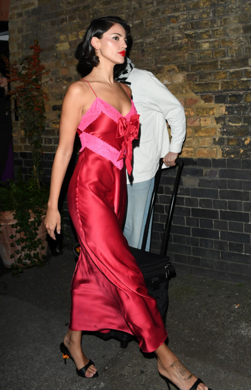 Eiza Gonzalez Arrives at Chiltern Firehouse in London, February 2024 5