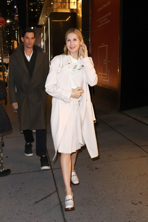 Elizabeth Mitchell at Tod's Madison Avenue Store in New York, February 2024