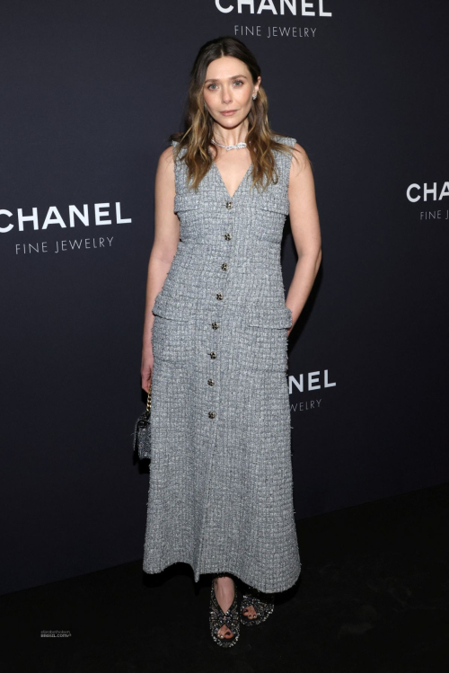 Elizabeth Olsen at Chanel Celebrate Watches and Fine Jewelry Dinner, February 2024 3