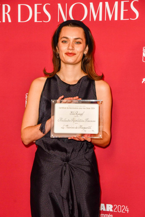 Ella Rumpf at Cesar Nominee Dinner at Le Fouquet’s in Paris, February 2024 1