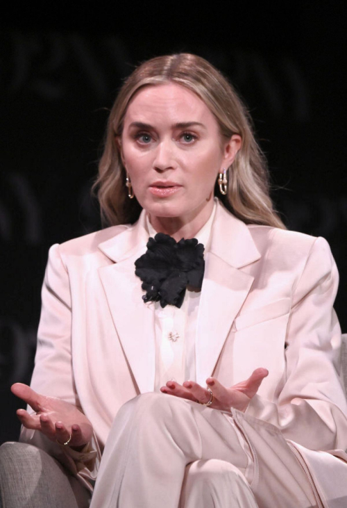 Emily Blunt at Oppenheimer Discussion at 92NY in New York, February 2024 9