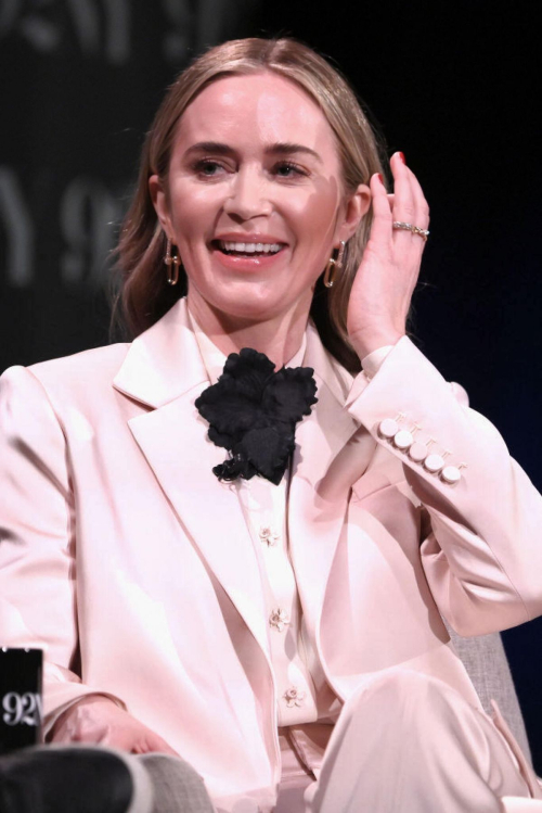 Emily Blunt at Oppenheimer Discussion at 92NY in New York, February 2024 3