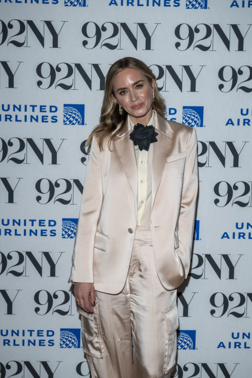 Emily Blunt at Oppenheimer Discussion at 92NY in New York, February 2024 8