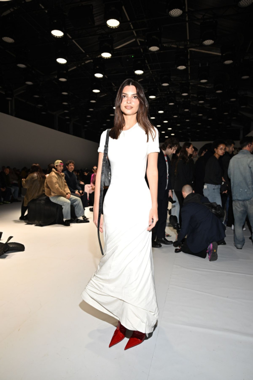 Emily Ratajkowski at Acne Studios FW24 Fashion Show in Paris, February 2024 5