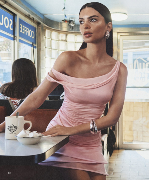 Emily Ratajkowski in Vogue Magazine, March 2024