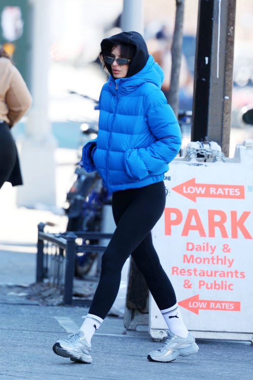 Emily Ratajkowski Out and About in New York, February 2024 2