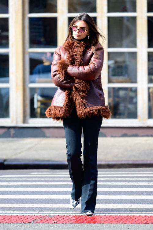 Emily Ratajkowski Out in New York, February 2024 3