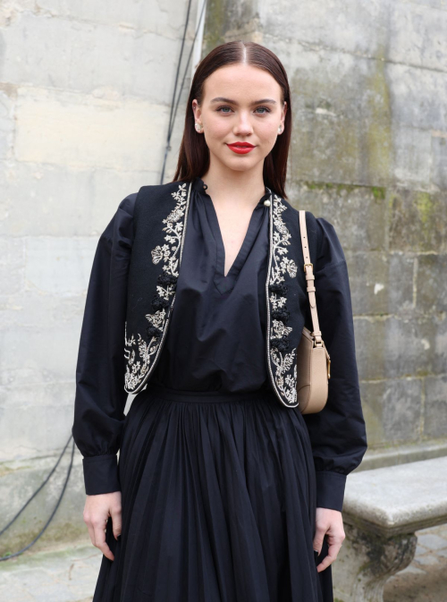 Emma Brooks at Christian Dior Show Paris Fashion Week, February 2024