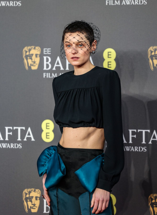 Emma Corrin at EE Bafta Film Awards in London, February 2024 4