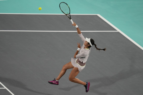 Emma Raducanu at Mubadala Abu Dhabi Open, February 2024 9