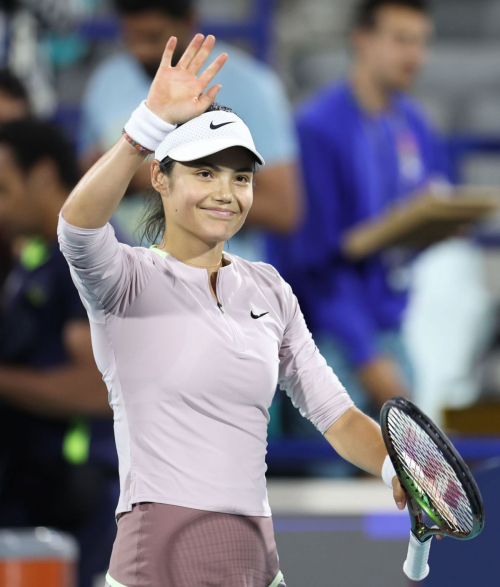 Emma Raducanu at Mubadala Abu Dhabi Open, February 2024 7