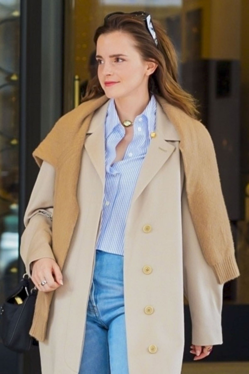 Emma Watson Leaves Hotel in Milan, February 2024 6