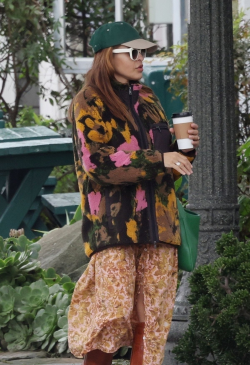 Eva Mendes Out and About in Santa Barbara, February 2024