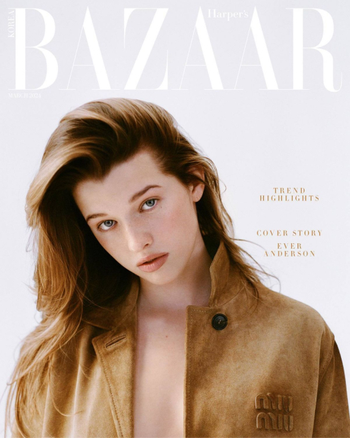 Ever Anderson for Harper’s Bazaar Korea, March 2024 12