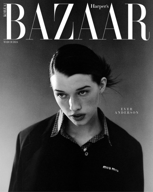 Ever Anderson for Harper’s Bazaar Korea, March 2024 13