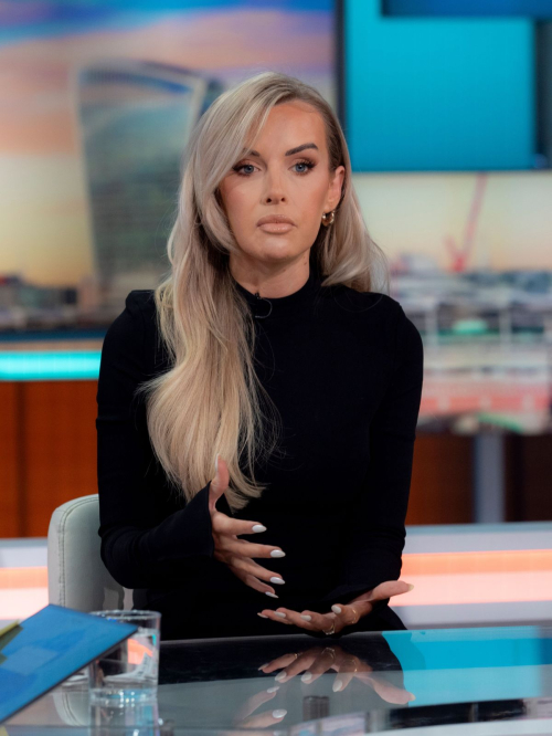 Faye Winter at Good Morning Britain TV Show London, February 2024 1