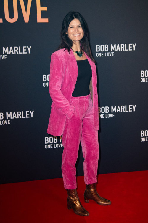 Flavie Pean at Bob Marley One Love Premiere in Paris, February 2024 1