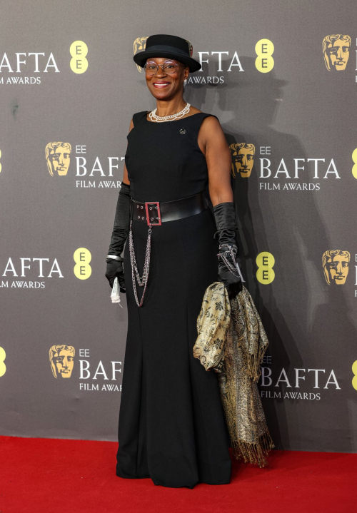 Flo Wilson at BAFTA Film Awards in London, February 2024 2