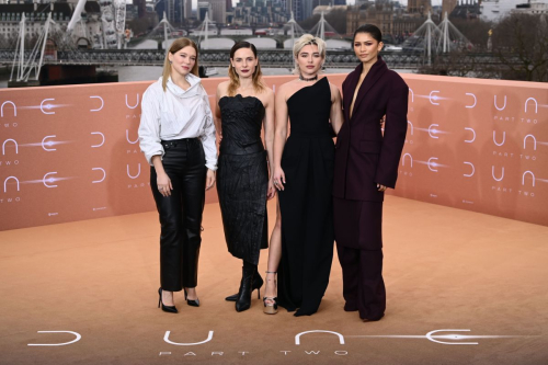 Florence Pugh at Dune Part 2 Photocall in London, February 2024 1