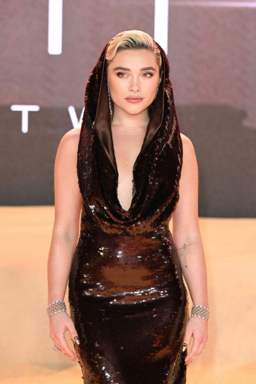 Florence Pugh at Dune: Part Two Premiere, February 2024 8