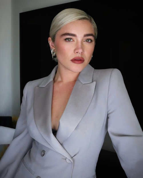 Florence Pugh for Dune Part 2 Press Junket, February 2024