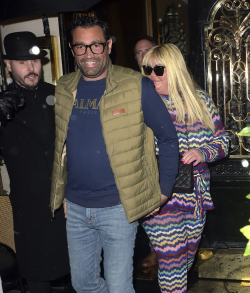 Gemma Collins and Rami Hawash on Date Night at Scotts in Mayfair, February 2024 6