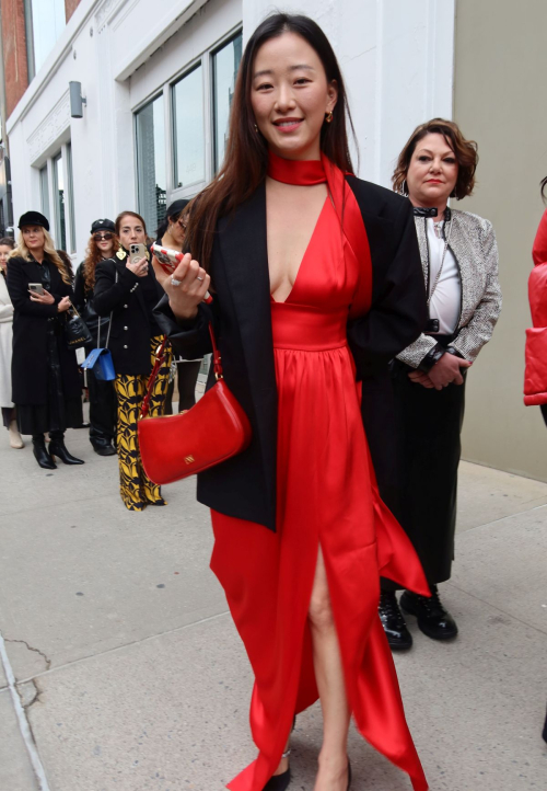 Gia Kim Out at New York Fashion Week, February 2024