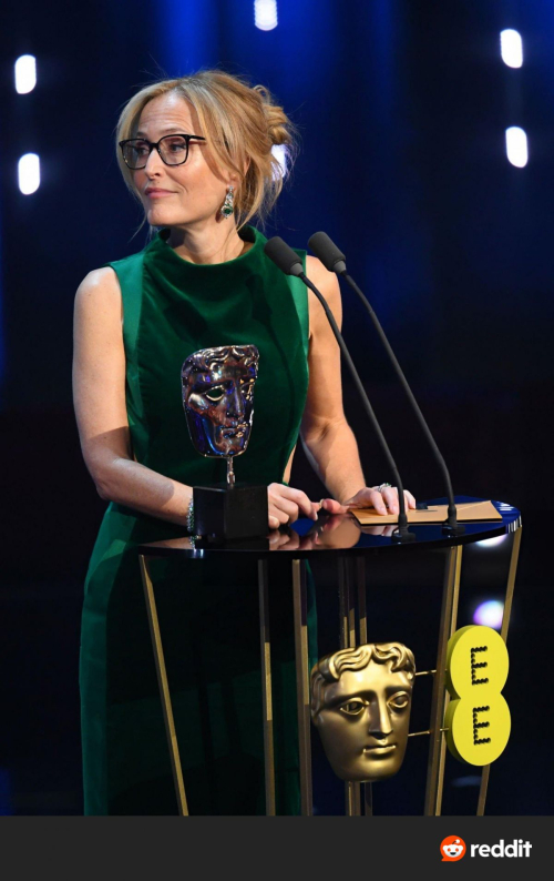 Gillian Anderson at 2024 BAFTA Film Awards in London, February 2024 1